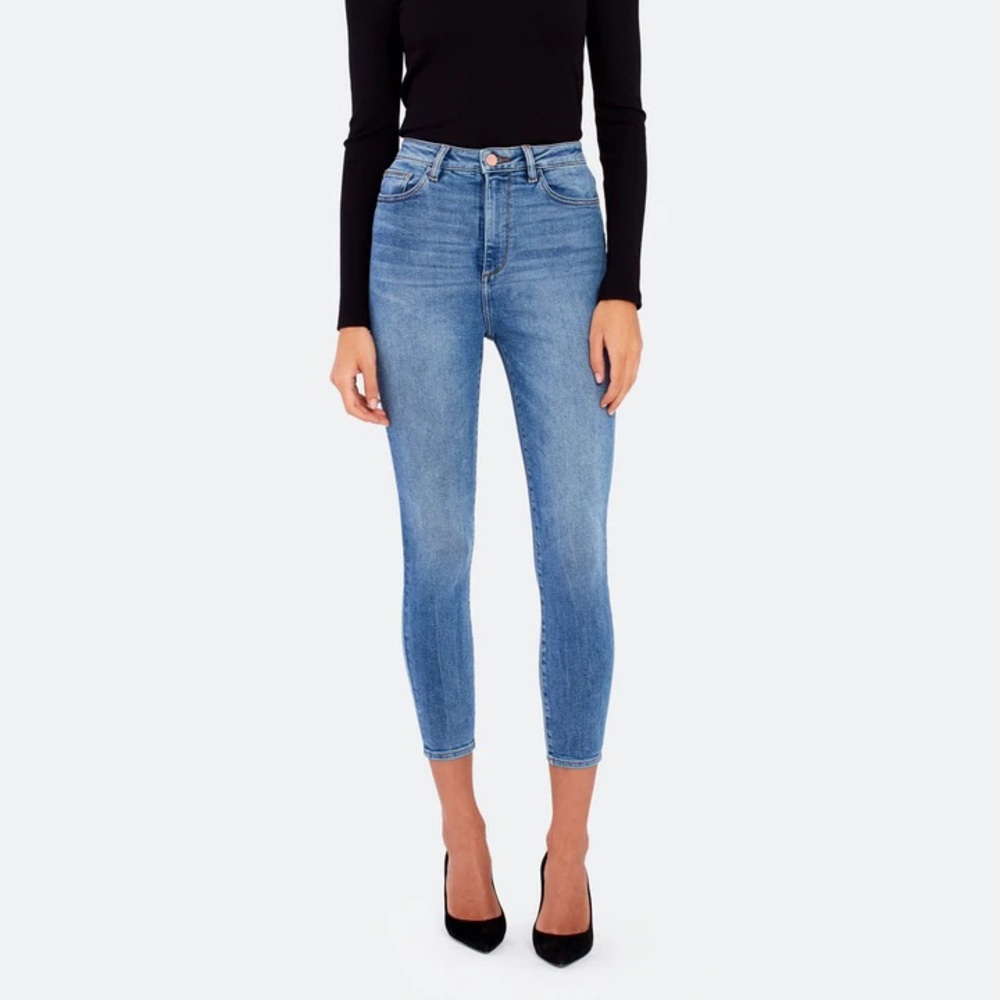 DL1961 | High Waist Cropped Skinny Jeans